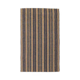 Seagrass Cabana Navy Stripe Rug by Classic Home at Eve Furniture