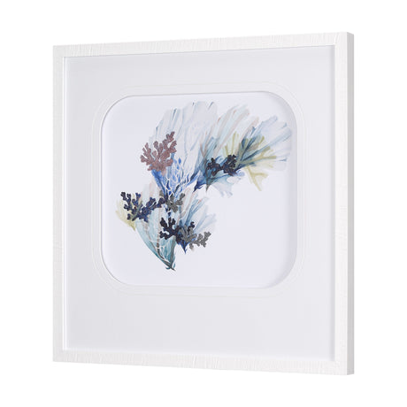 Seagrass - Sway by Mercana Studio a Hand Embellished Textured Framed Art Print Matted under Glass by Mercana at Eve Furniture