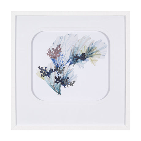 Seagrass - Sway by Mercana Studio a Hand Embellished Textured Framed Art Print Matted under Glass by Mercana at Eve Furniture