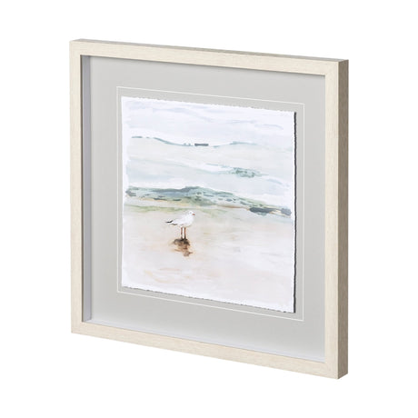 Seagull Cove I by Victoria Borges a Framed Art Print Matted under Glass by Mercana at Eve Furniture