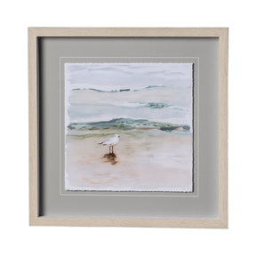 Seagull Cove I by Victoria Borges a Framed Art Print Matted under Glass by Mercana at Eve Furniture
