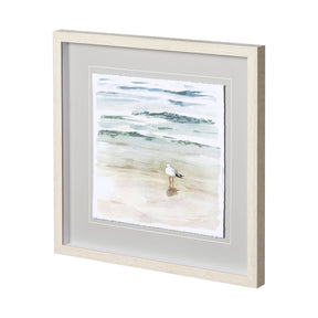 Seagull Cove II by Victoria Borges a Framed Art Print Matted under Glass by Mercana at Eve Furniture