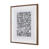 Sealife II by Oliver Goldsmith a Hand Embellished Framed Art Print Matted under Glass by Mercana at Eve Furniture