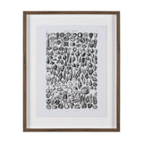 Sealife II by Oliver Goldsmith a Hand Embellished Framed Art Print Matted under Glass by Mercana at Eve Furniture