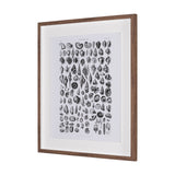 Sealife III by Oliver Goldsmith a Hand Embellished Framed Art Print Matted under Glass by Mercana at Eve Furniture