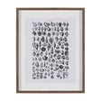 Sealife III by Oliver Goldsmith a Hand Embellished Framed Art Print Matted under Glass by Mercana at Eve Furniture