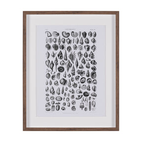 Sealife III by Oliver Goldsmith a Hand Embellished Framed Art Print Matted under Glass by Mercana at Eve Furniture