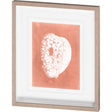 Sealife on Coral III by Vision Studio Hand Embellished Textured Framed Art Print Matted under Glass by Mercana at Eve Furniture