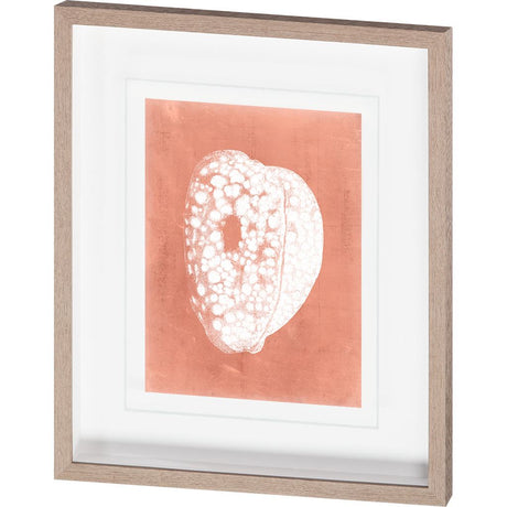 Sealife on Coral III by Vision Studio Hand Embellished Textured Framed Art Print Matted under Glass by Mercana at Eve Furniture