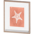 Sealife on Coral IV by Vision Studio a Hand Embellished Textured Framed Art Print Matted under Glass by Mercana at Eve Furniture