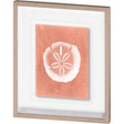 Sealife on Coral IX by Vision Studio a Hand Embellished Textured Framed Art Print Matted under Glass by Mercana at Eve Furniture