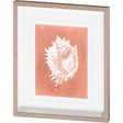 Sealife on Coral VI by Vision Studio a Hand Embellished Textured Framed Art Print Matted under Glass by Mercana at Eve Furniture
