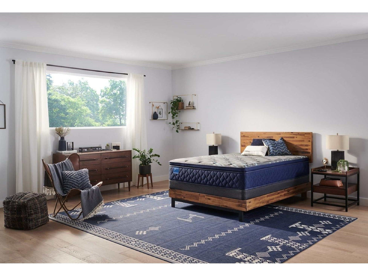 Sealy Carrington Chase Spring Pacific Rest Innerspring Soft Euro Pillow Top Mattress by Sealy at Eve Furniture