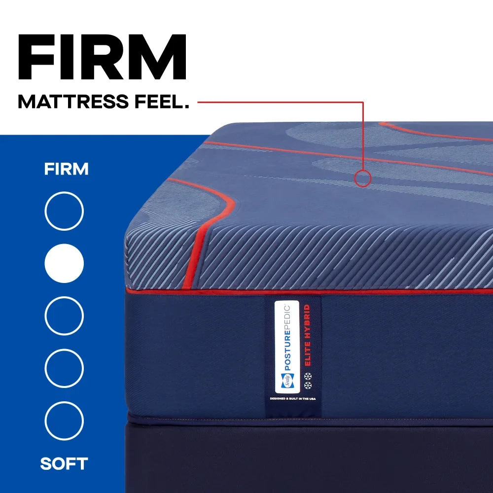 Sealy Posturepedic Elite High Point II Hybrid Firm Mattress by Sealy at Eve Furniture