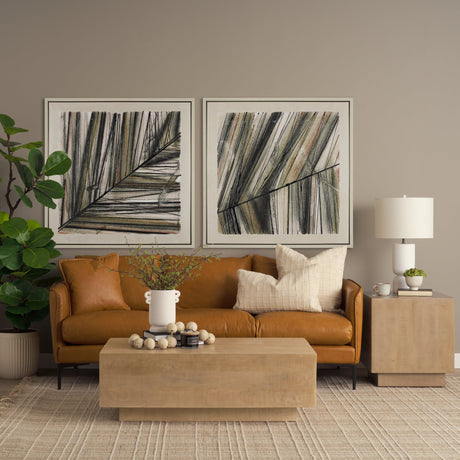 Seam I by Chad Warren a Hand Embellished Textured Framed Canvas by Mercana at Eve Furniture