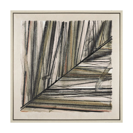 Seam I by Chad Warren a Hand Embellished Textured Framed Canvas by Mercana at Eve Furniture