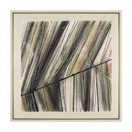 Seam II by Chad Warren a Hand Embellished Textured Framed Canvas by Mercana at Eve Furniture