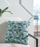 Seanow Next-Gen Nuvella Green/Turquoise/White Pillow by Ashley at Eve Furniture