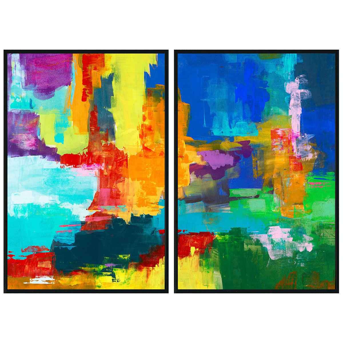 Seascape Blue Painting by Buddy Whitlock by Classic Home at Eve Furniture