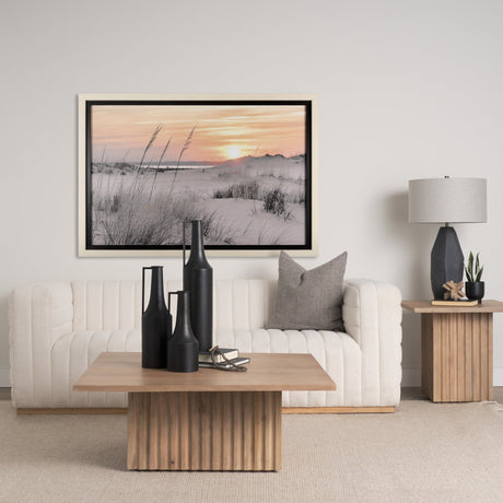 Seashore Sunset by Mercana Studio a Framed Photo Art Print Matted under Glass by Mercana at Eve Furniture