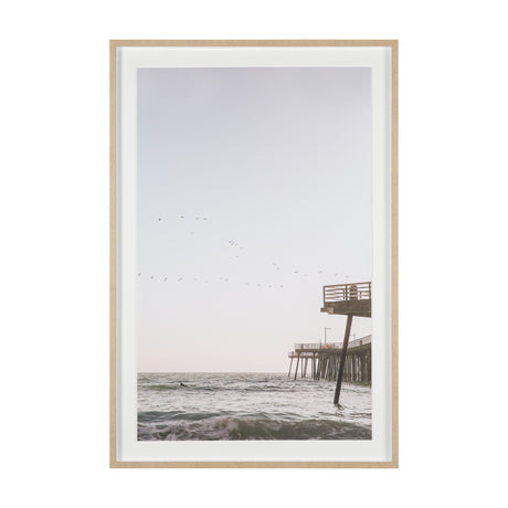 Seaside Serenity by Shot By Clint Framed Photo Print Matted under Glass by Mercana at Eve Furniture