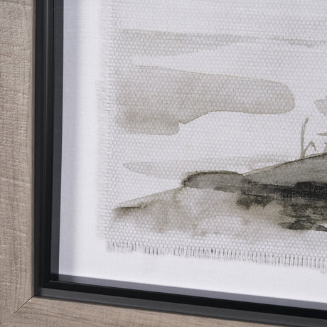 Seaside Vacation I by Mercana Studio a Hand Embellished Textured Framed Art Print by Mercana at Eve Furniture