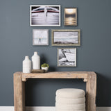 Seaside Vacation III by Mercana Studio a Hand Embellished Textured Framed Art Print by Mercana at Eve Furniture