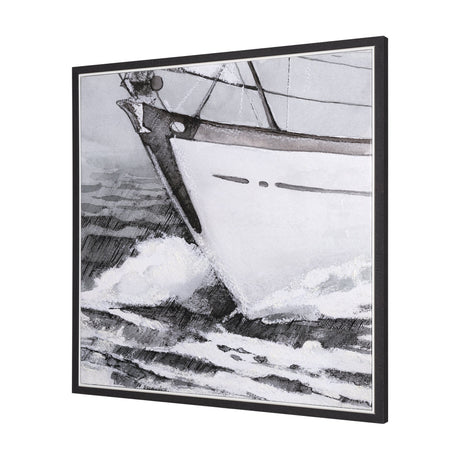 Seaside Vacation III by Mercana Studio a Hand Embellished Textured Framed Canvas by Mercana at Eve Furniture