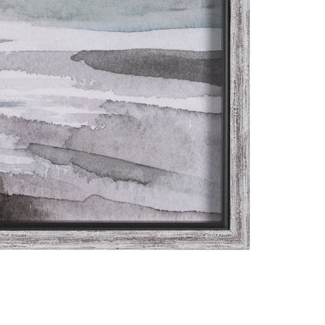 Seaside Vacation IV by Mercana Studio a Hand Embellished Textured Framed Art Print by Mercana at Eve Furniture
