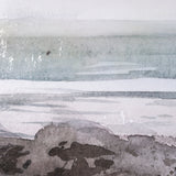 Seaside Vacation IV by Mercana Studio a Hand Embellished Textured Framed Art Print by Mercana at Eve Furniture