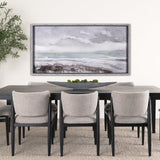 Seaside Vacation IV by Mercana Studio a Hand Embellished Textured Framed Art Print by Mercana at Eve Furniture