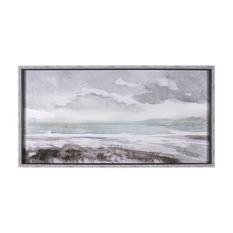 Seaside Vacation IV by Mercana Studio a Hand Embellished Textured Framed Art Print by Mercana at Eve Furniture