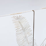 Seaside White/Brown Four-Door Sideboard by Crestview at Eve Furniture