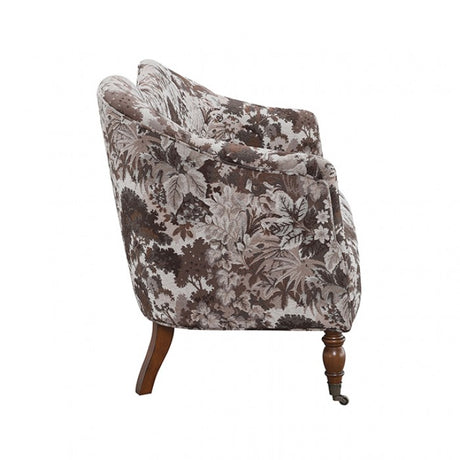 Seaton Mocha Brown Settee by Furniture of America at Eve Furniture
