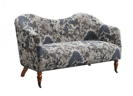 Seaton Slate Blue Green Settee by Furniture of America at Eve Furniture