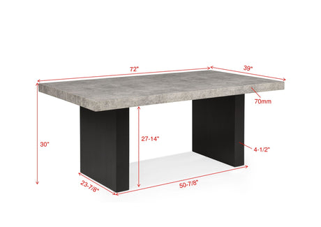 Sebastian Black Dining Set by Crown Mark at Eve Furniture