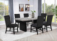 Sebastian Black Dining Set by Crown Mark at Eve Furniture