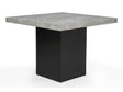 Sebastian Black/Gray Counter Height Dining Table by Crown Mark at Eve Furniture