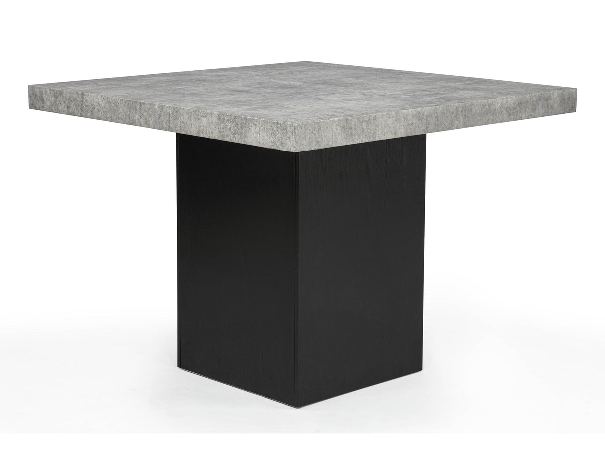 Sebastian Black/Gray Counter Height Dining Table by Crown Mark at Eve Furniture