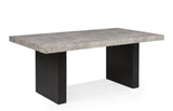 Sebastian Black/Gray Dining Set by Crown Mark at Eve Furniture