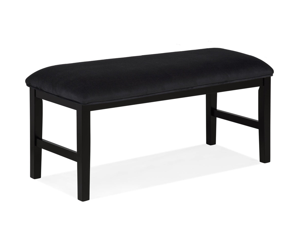 Sebastian Black/Gray Dining Set by Crown Mark at Eve Furniture