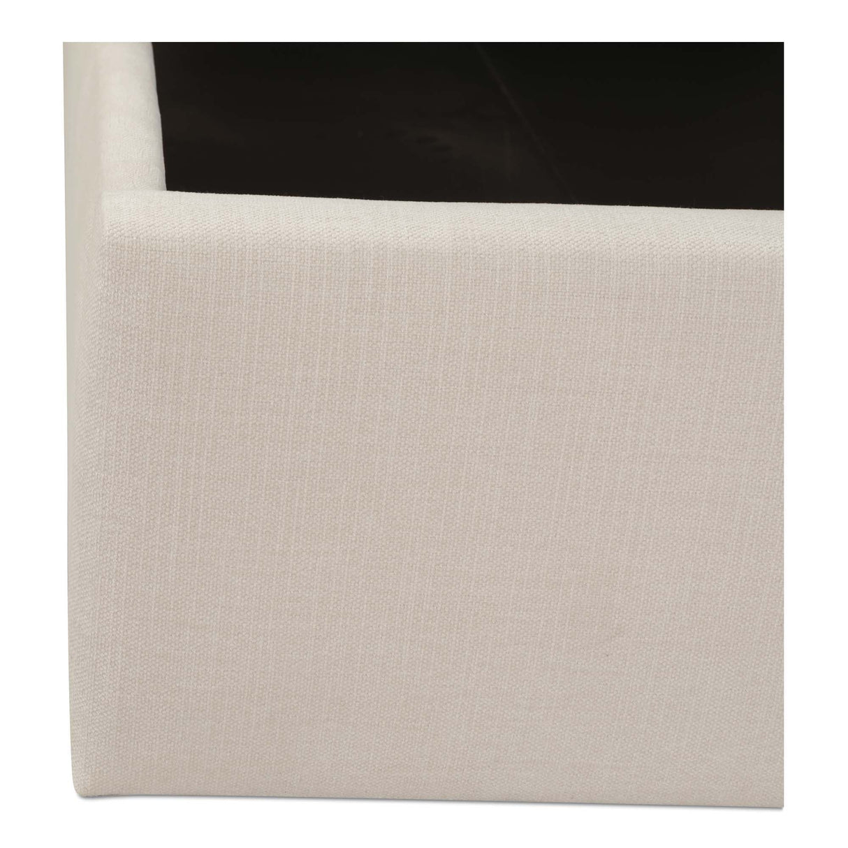 Sebastion Cream King Storage Bed by Moe's Home at Eve Furniture