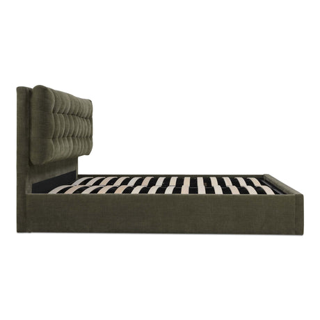 Sebastion Green King Storage Bed by MOES at Eve Furniture