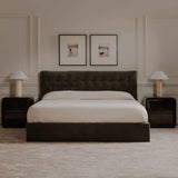 Sebastion Green King Storage Bed