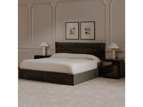 Sebastion Green King Storage Bed
