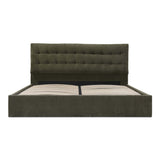 Sebastion Green Queen Storage Bed by MOES at Eve Furniture