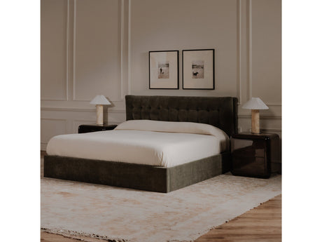 Sebastion Green Queen Storage Bed by MOES at Eve Furniture
