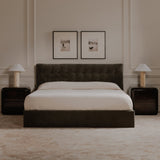 Sebastion Green Queen Storage Bed by Moe's Home at Eve Furniture