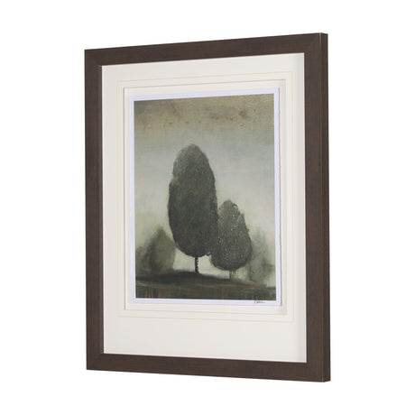 Secret Garden III by Mercana Studio a Hand Embellished Textured Framed Art Print Matted under Glass by Mercana at Eve Furniture