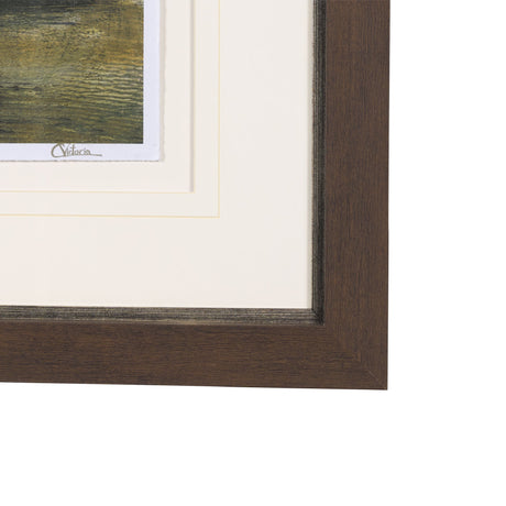 Secret Garden-L by Mercana Studio a Hand Embellished Textured Framed Art Print Matted under Glass by Mercana at Eve Furniture